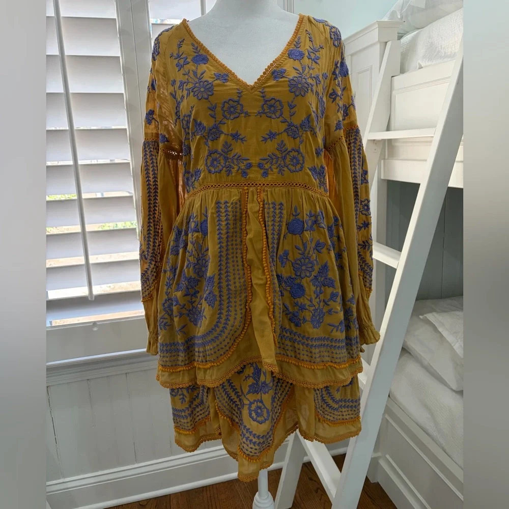 Anthropologie Meadow Rue Lisette Dress - Picture 2 of 10